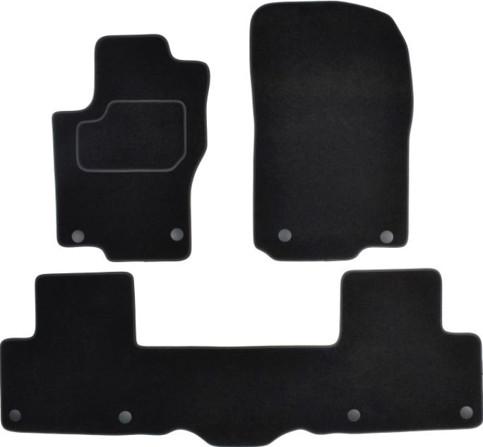 CUSTOPOL Ensemble de tapis de sol MER230C Mercedes-Benz AMG GT Tapis sur mesure CUSTOPOL MER230C