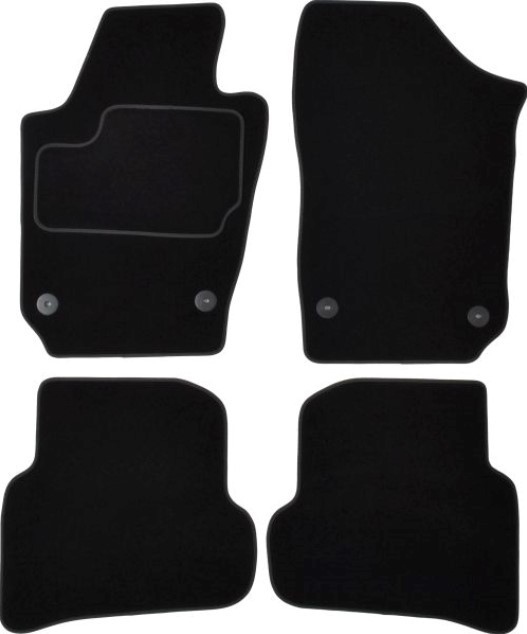 CUSTOPOL Bilmatter SET100C CUSTOPOL SET100C Gulvmatte Mercedes-Benz EQV originale