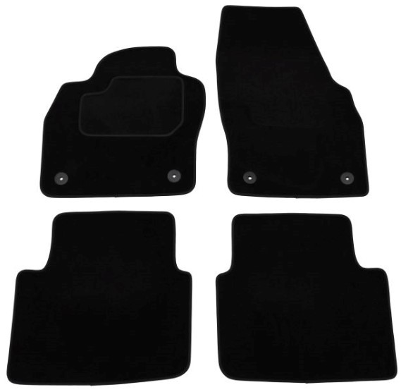 CUSTOPOL Paklāju komplekts SKO135C CUSTOPOL SKO135C orģinālās Paklājiņi pēc auto modeļiem Scala Hatchback cena