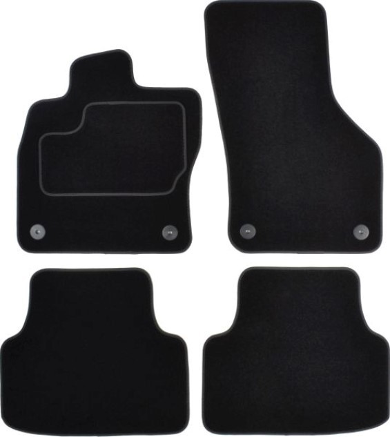 CUSTOPOL Σετ πατάκια δαπέδου SKO85C CUSTOPOL SKO85C Πατακια μαρκε Lancia DELTA γνήσια