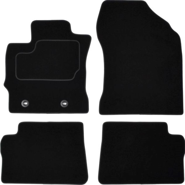 CUSTOPOL Set autokobercov TOY15S TOY15S Autokoberce na mieru TOYOTA VERSO S CUSTOPOL