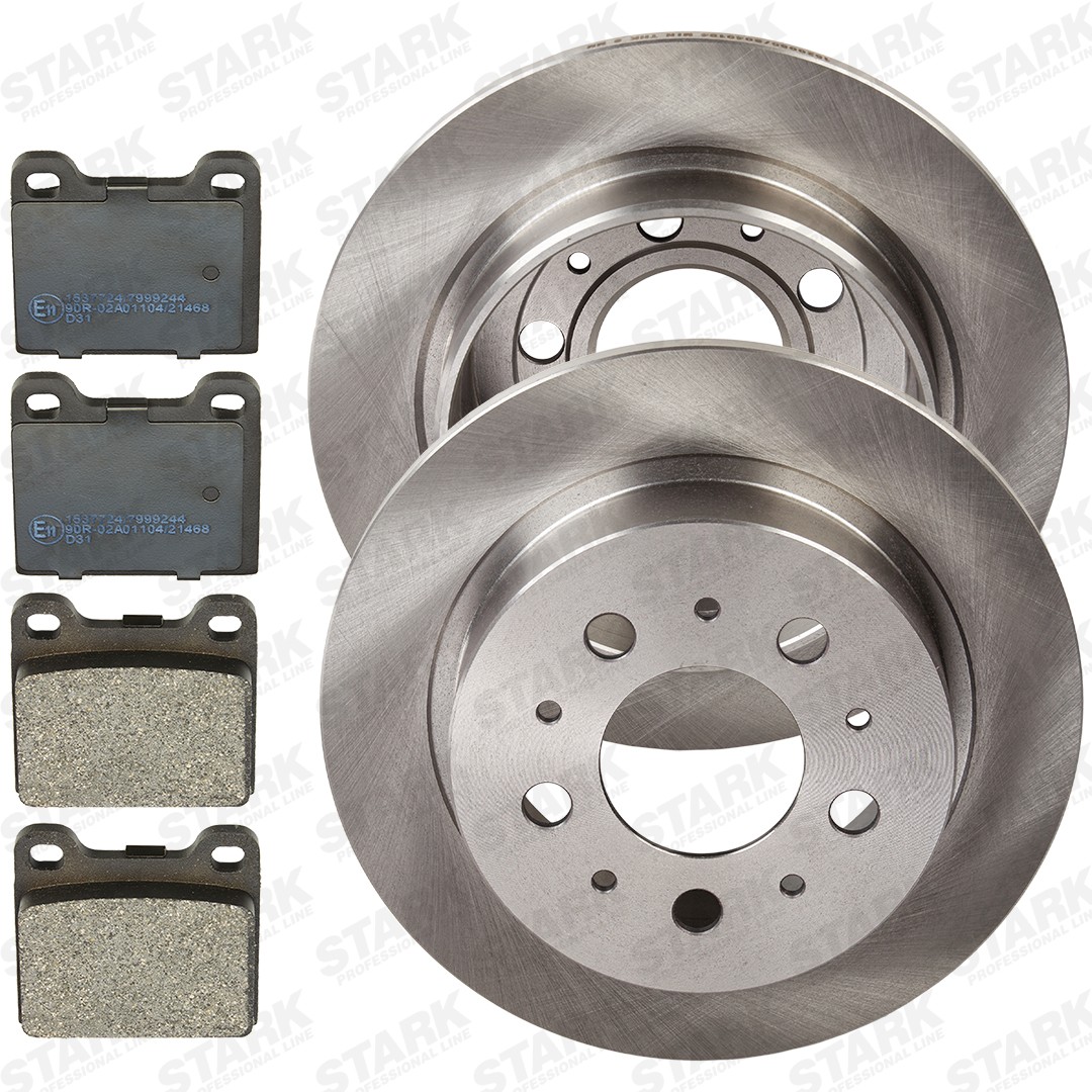 STARK Bromssats, skivbroms SKBK-10991895 SKBK-10991895 STARK bromsskivor och -belägg VOLVO S40