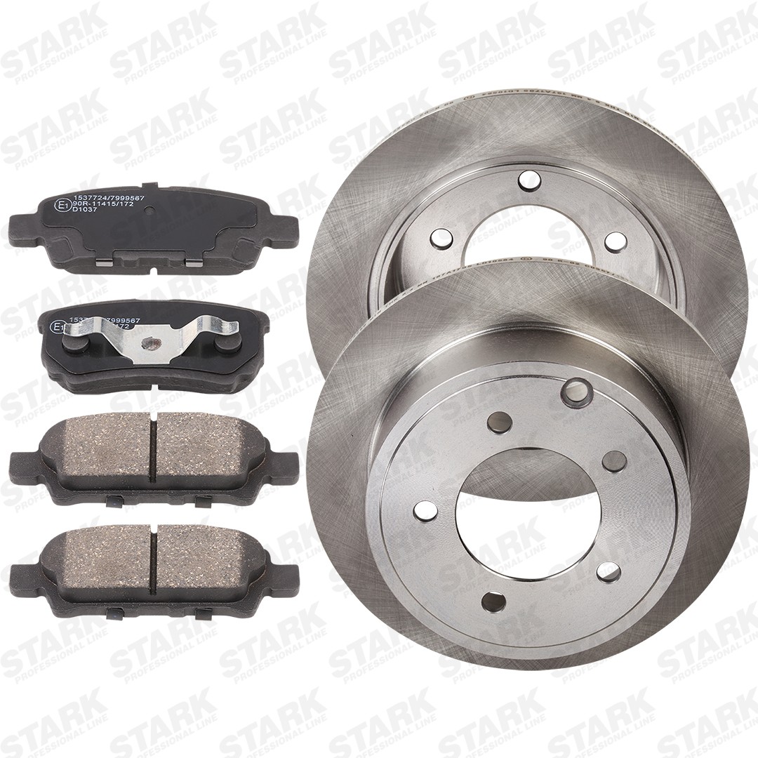 STARK Bremseskiver og -klosser SKBK-10991916 Bremseklosser og skiver STARK DURANGO SKBK-10991916 billige