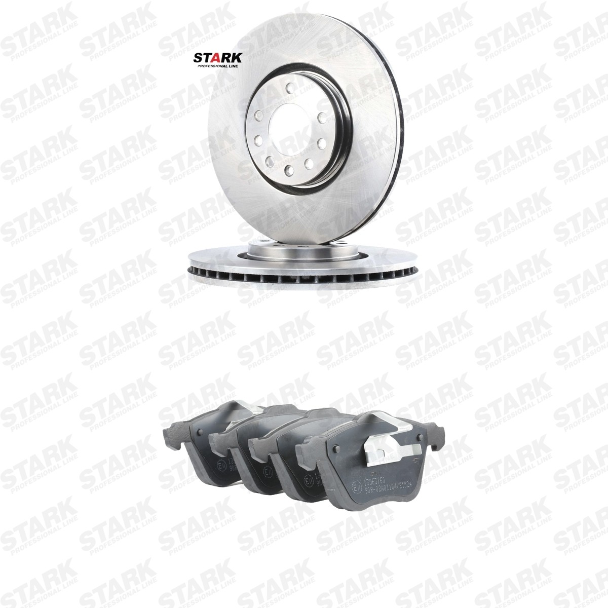STARK Bremseskiver og -klosser SKBK-10991965 Bremsesett STARK 95 Stasjonsvogn SKBK-10991965 billige