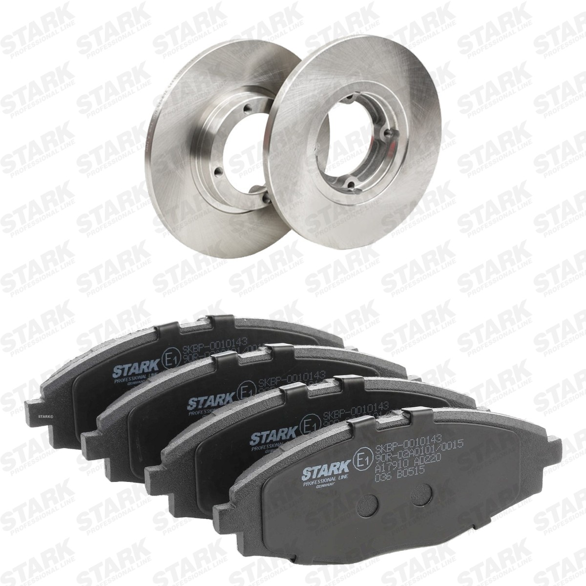 STARK Bremseskiver og klodser SKBK-10991972 Bremse-kit STARK SILVERADO SKBK-10991972 billig