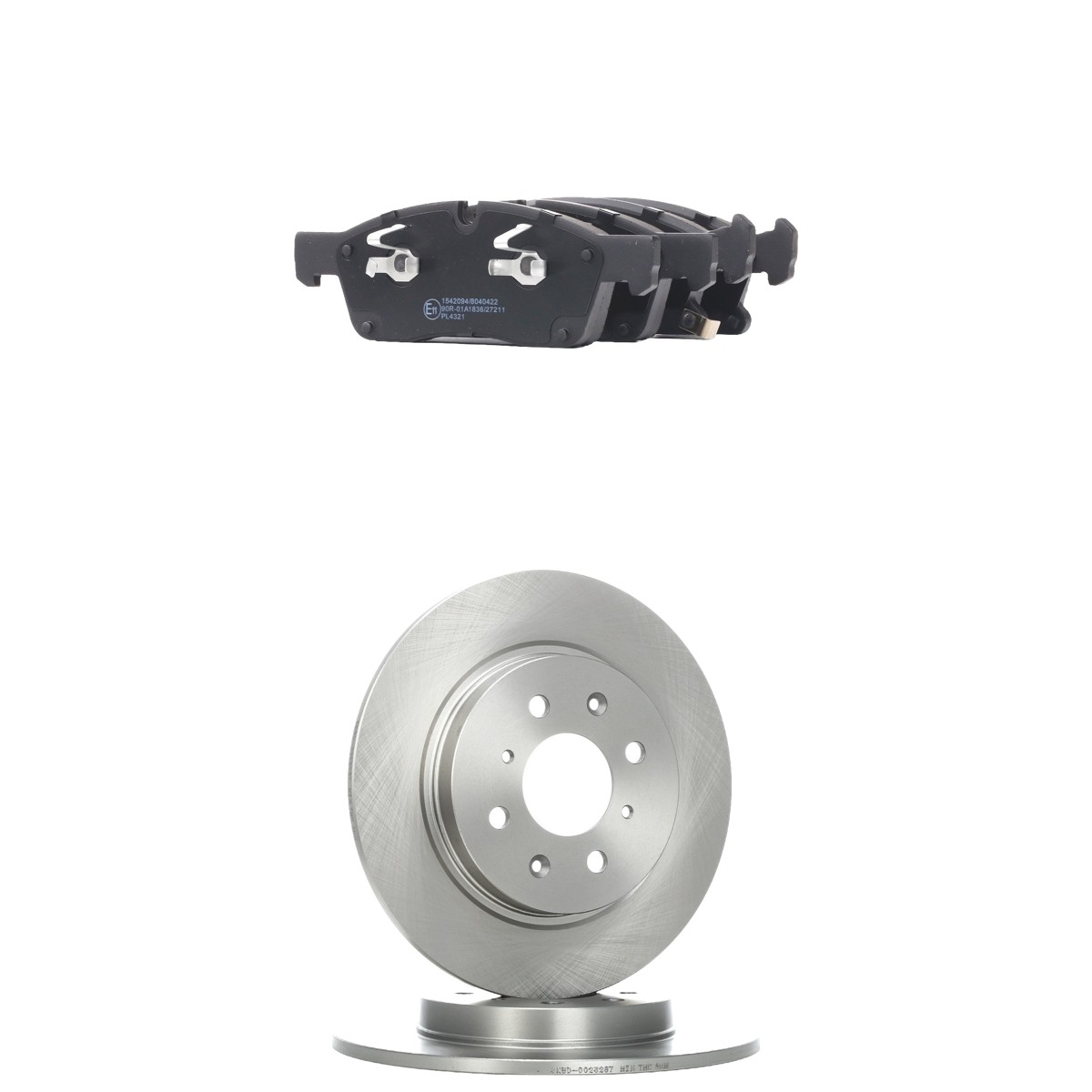 RIDEX Disques et plaquettes de freins 3405B1974 3405B1974 Kit de freins RIDEX JEEP WRANGLER