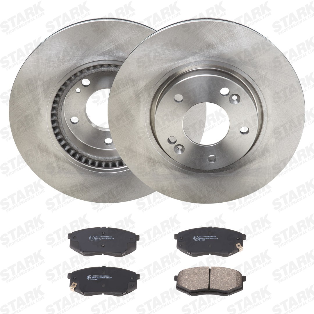STARK Disques et plaquettes de freins SKBK-10991988 SKBK-10991988 Kit de freins STARK KIA SOUL