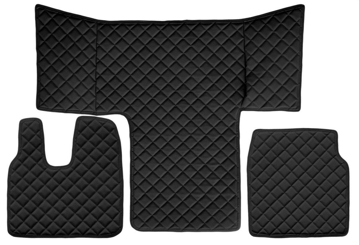F-CORE Automatten FL41 BLACK Opel ASCONA Automatten F-CORE Eco-Leather Q FL41 BLACK