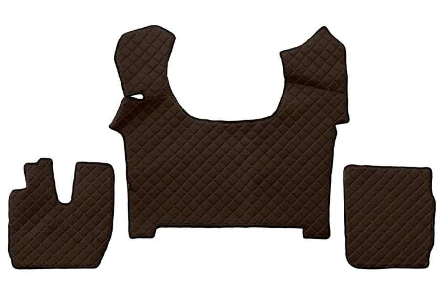 F-CORE Ensemble de tapis de sol FL64 BROWN Tapis sur mesure F-CORE EV6 FL64 BROWN pas cher