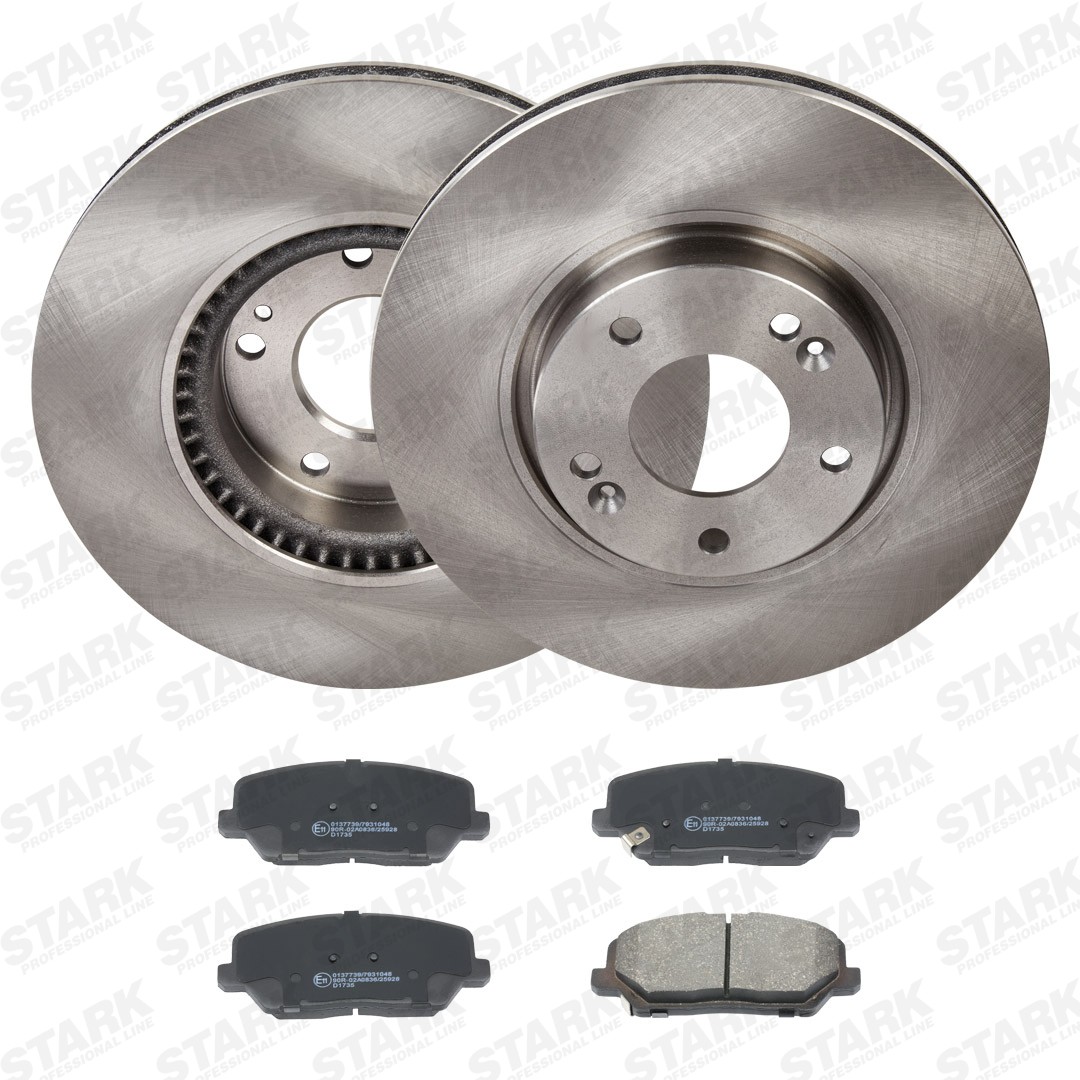 STARK Bremseskiver og -klosser SKBK-10992071 Bremseskiver og klosser STARK Kia SOUL SKBK-10992071