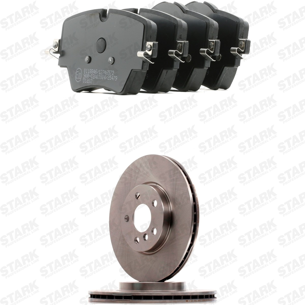 STARK Bremseskiver og -klosser SKBK-10992083 Bremsesett STARK X3 SKBK-10992083 billige