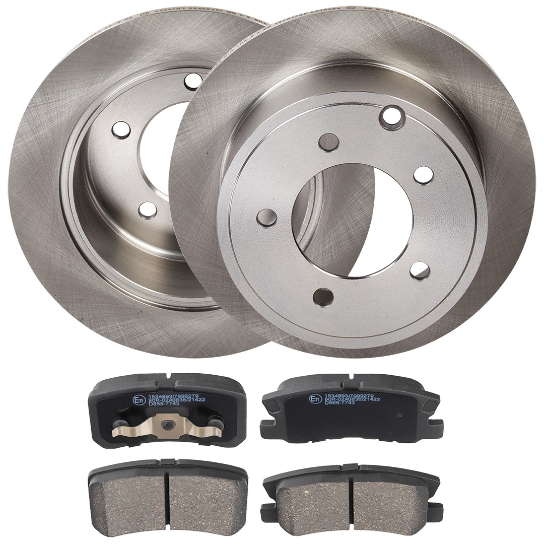RIDEX Bromssats, skivbroms 3405B2160 3405B2160 RIDEX bromsbelägg och bromsskivor DODGE CARAVAN