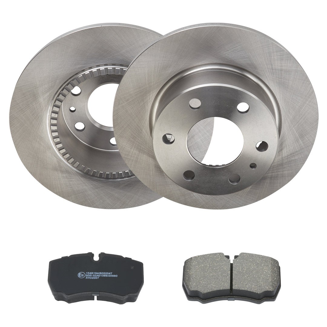 RIDEX Kit dischi e pastiglie 3405B2187 3405B2187 costo Kit dischi e pastiglie RIDEX IVECO POWER DAILY