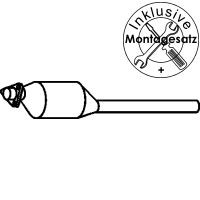 OBERLAND Catalytic Converter 868 400 868 400 OBERLAND euro1- / euro2- / d3 conversion for AUDI COUPE