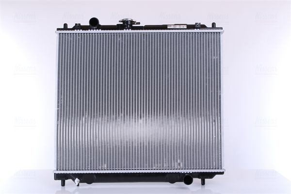 NISSENS Radiaator, mootorijahutus 62801 NISSENS 62801 Jahutusradiaator Peugeot 107 originaal
