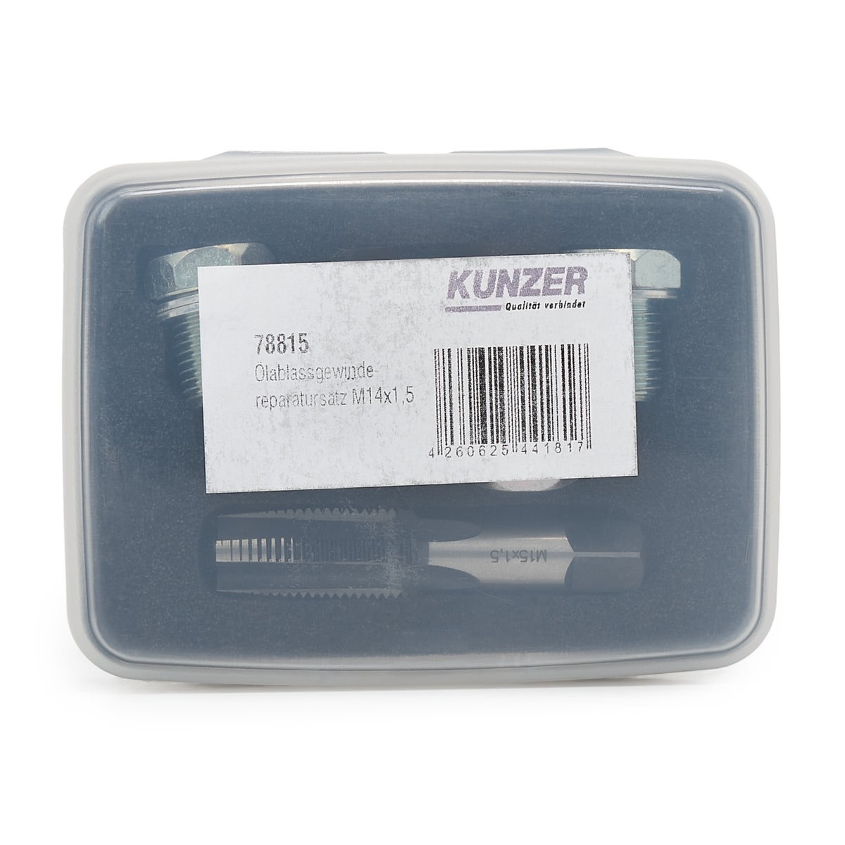 KUNZER Reparasjonssett, bunnpanne 78815 KUNZER 78815 Olje sump Saab 900 II Cabrio originale pris