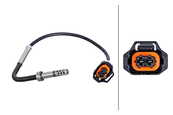 HELLA Sensor, temperatura dos gases de escape 6PT 010 376-421 HELLA 6PT 010 376-421 Sensor temperatura dos gases de escape Opel Antara 07 originais preço