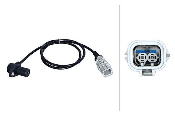 HELLA Impulsu devējs, Kloķvārpsta 6PU 009 169-171 HELLA 6PU009169-171 Impulsu devējs kloķvārpsta TGE Bus (UY_) cena