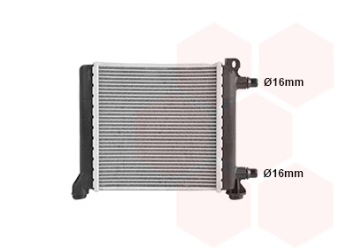 VAN WEZEL Radiaator, mootorijahutus 06012728 VAN WEZEL 06012728 Mootori radiaator BMW X2 originaal
