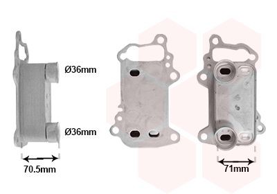 VAN WEZEL Õliradiaator, mootoriõli 06013732 VAN WEZEL 06013732 Õlijahuti BMW E88 odav