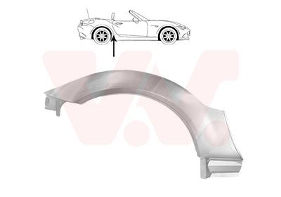 Bočnica VAN WEZEL 2778146 VAN WEZEL 2778146: Bočnica Mazda MX-5 2004