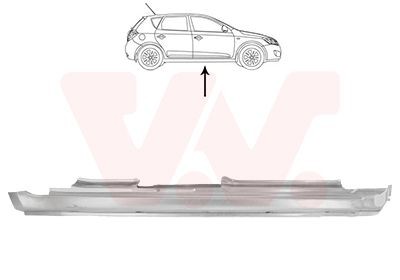 VAN WEZEL Slieksnis 8353104 VAN WEZEL 8353104 Auto sliekšņi Ford FUSION lēti