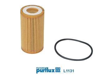 PURFLUX Oil filter L1131 PURFLUX L1131 FORD Focus Mk4 Saloon (HM) oil filter replacement