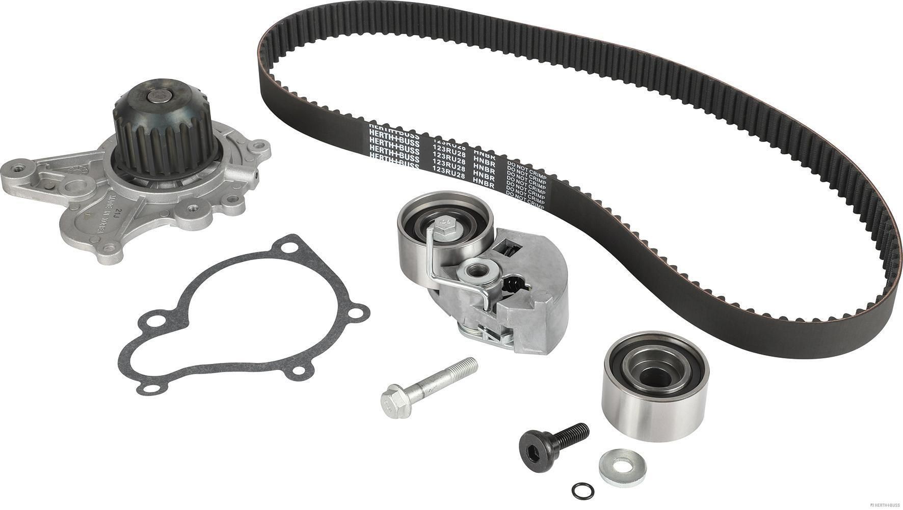 HERTH+BUSS JAKOPARTS Distributieriem set + waterpomp J1100303 Mitsubishi CARISMA Distributieriem kit met waterpomp HERTH+BUSS JAKOPARTS J1100303