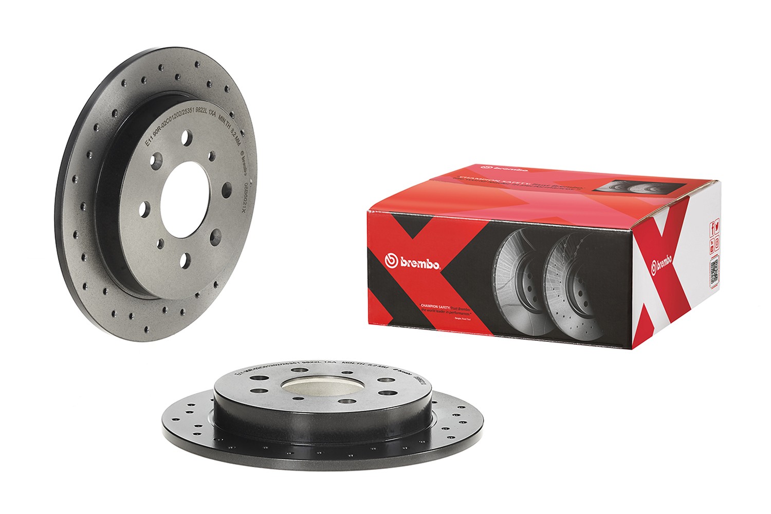 BREMBO Bremseskive 08.B602.1X BREMBO 08.B602.1X Sportsbremseskiver City GM pris