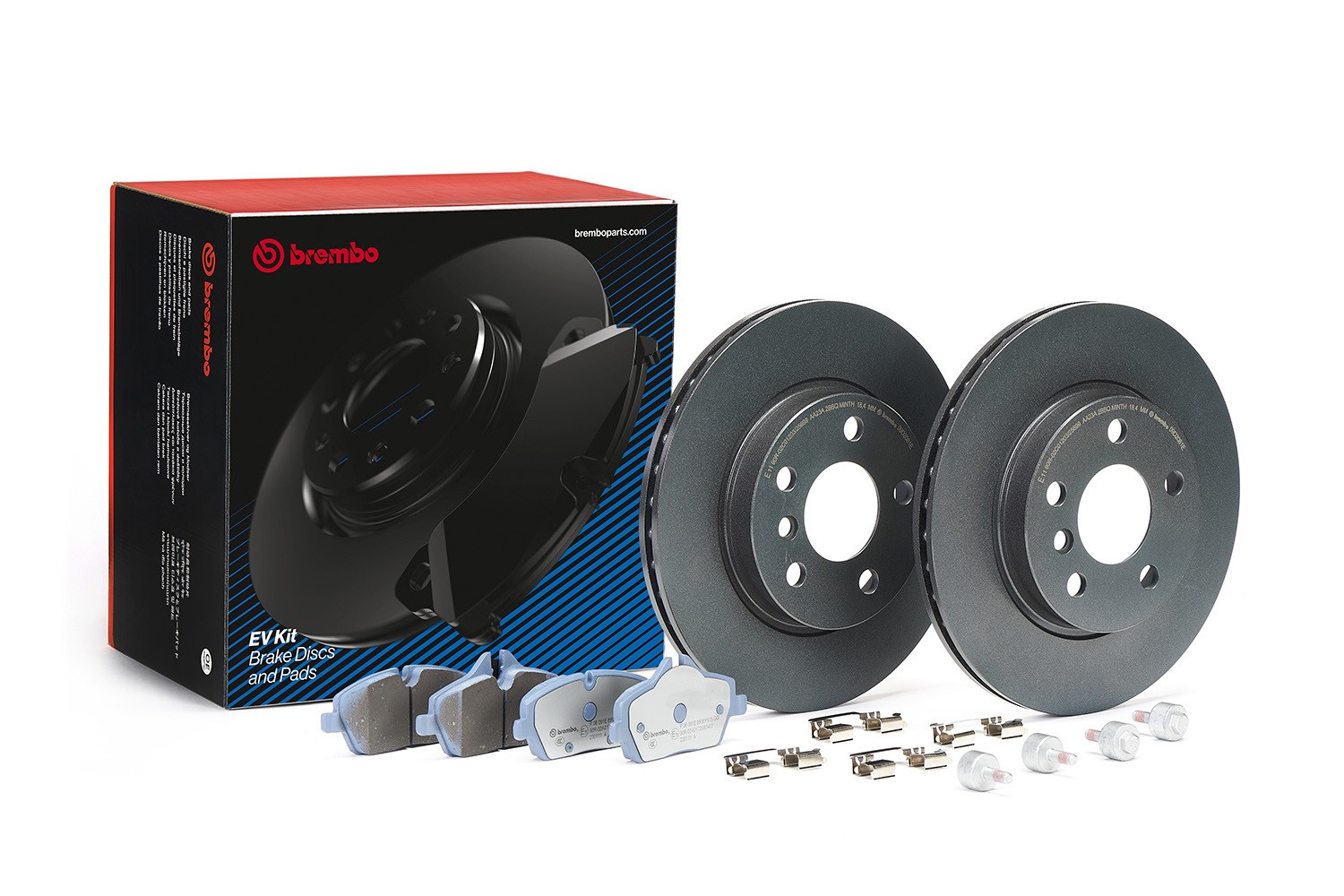 BREMBO Bremseskiver og klodser KT 08 011 BREMBO KT 08 011 originale Daily V Tippelad Bremsesæt hvad koster