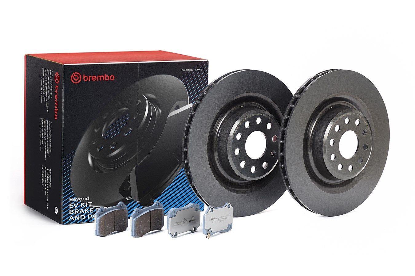 BREMBO Bromssats, skivbroms KT 08 022 BREMBO KT 08 022 bromssats Model 3 (5YJ3) pris