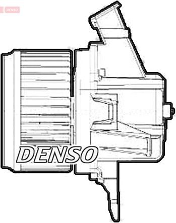 DENSO Salongipuhur DEA09208 Soojendus / vent JEEP Renegade BU: Salongipuhur DENSO DEA09208