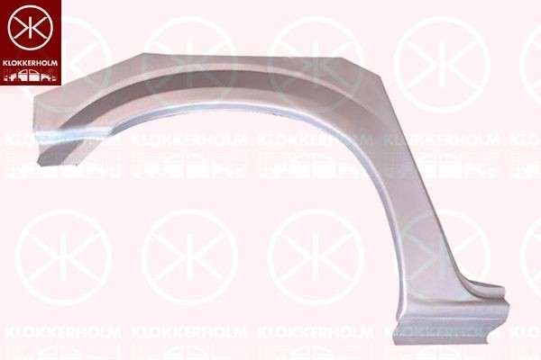 KLOKKERHOLM Passage de roue 0913584 0913584 Passage de roue DODGE CHALLENGER KLOKKERHOLM