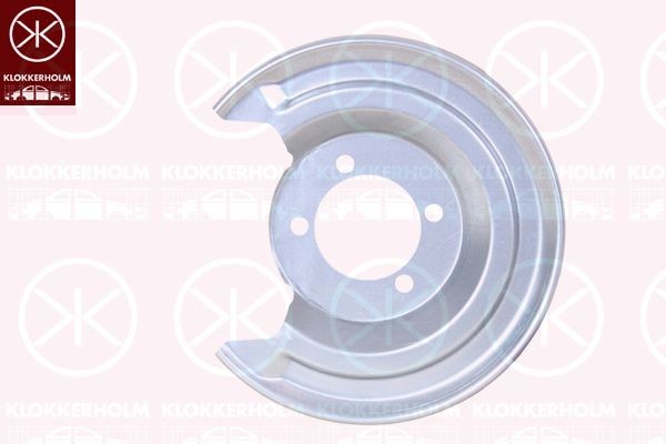 KLOKKERHOLM Έλασμα πιτσιλίσματος, δισκόπλακα 8177877 Λαμαρινένιο προστατευτικό KLOKKERHOLM CAMRY 8177877 φθηνά