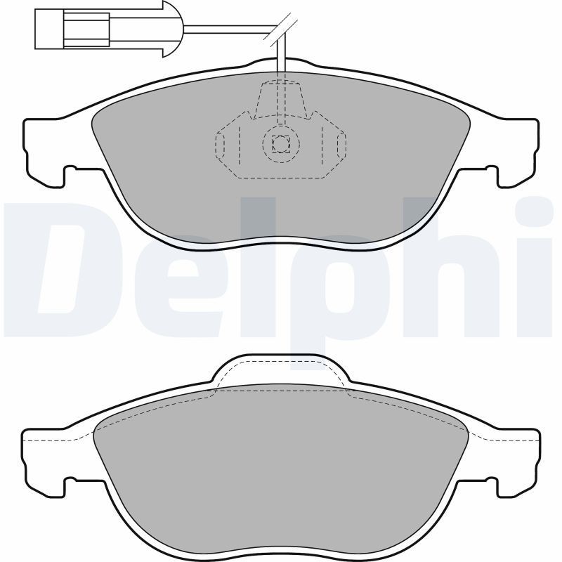DELPHI Ventil, drivstoff transportanlegg SL10004 SL10004 Lufte- / luftinnslippingsventil, drivstofftank NISSAN PATHFINDER DELPHI