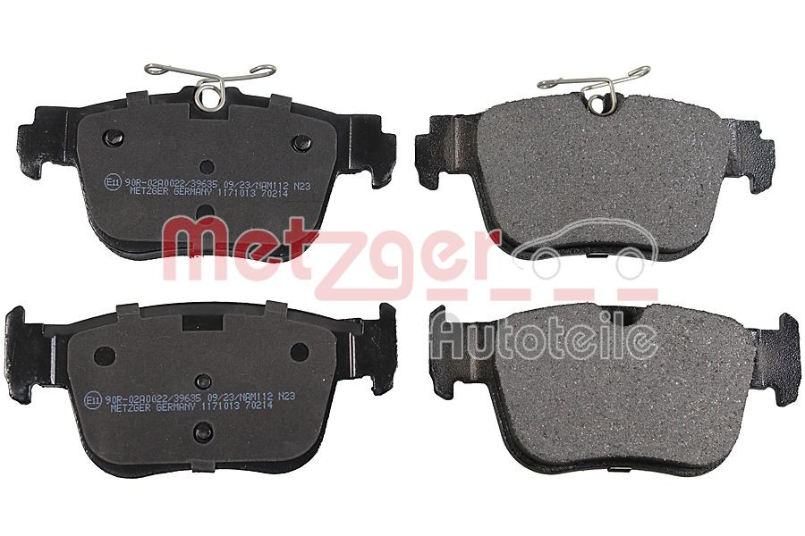 METZGER Fékbetét készlet, tárcsafék 1171013 METZGER Sport fékbetét 1171013 értékelés