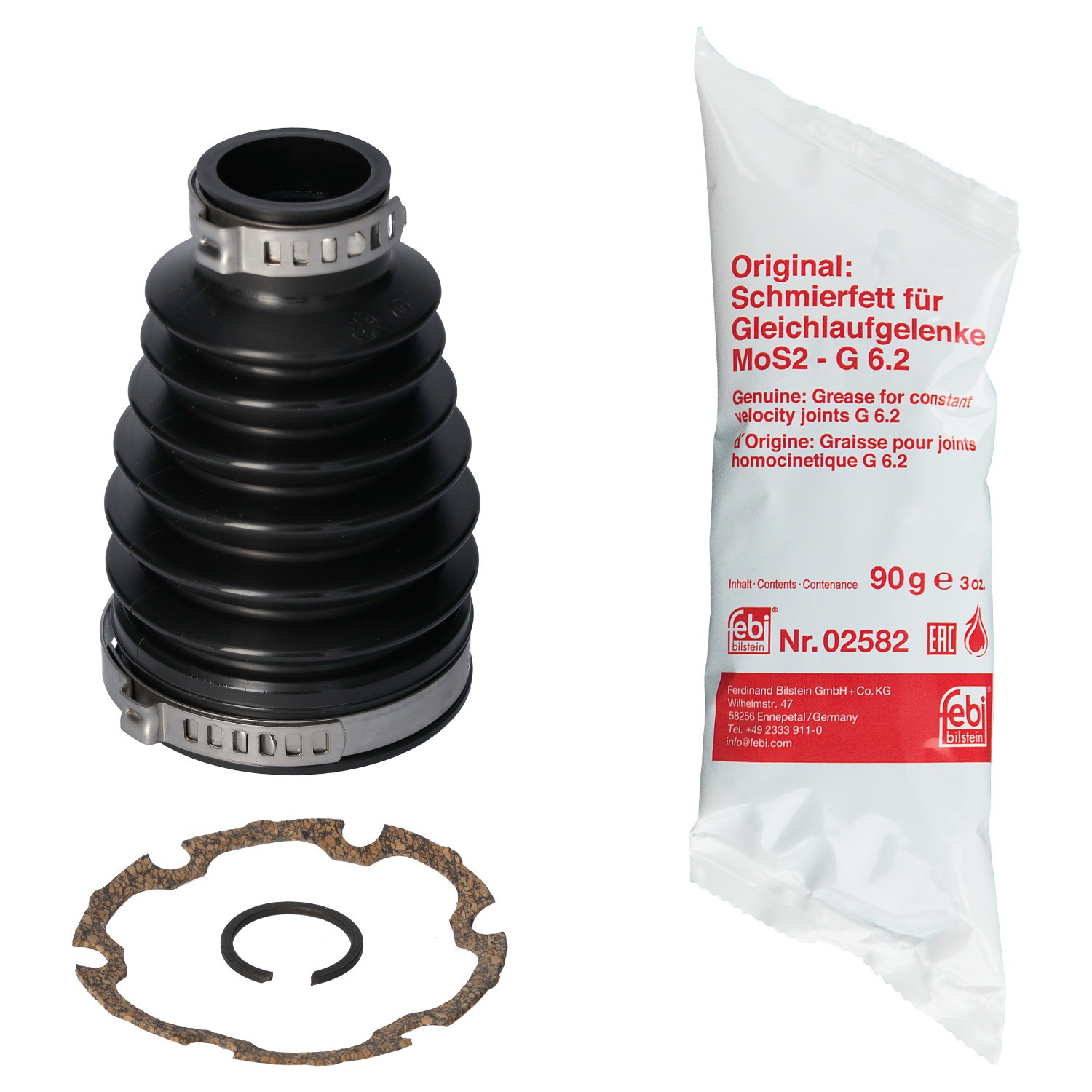 Jeu de joint-soufflet, arbre de commande FEBI BILSTEIN 182120 FEBI BILSTEIN 182120 Kit soufflet de cardan Volkswagen JETTA 2025
