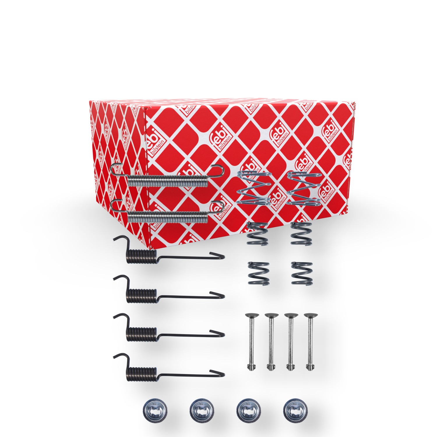 FEBI BILSTEIN Kit de acessórios, maxilas do travão 182257 Kit de acessórios maxilas do travão FEBI BILSTEIN Chrysler 300 182257