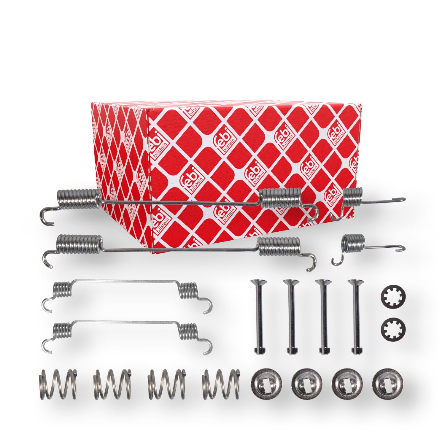 FEBI BILSTEIN Tilbehørsett, bremsesko 182281 Tilbehørsett bremsesko FEBI BILSTEIN 106 182281 billige