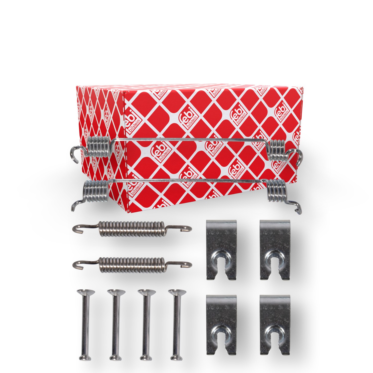 FEBI BILSTEIN Kit de acessórios, maxilas do travão 182440 Kit de acessórios maxilas do travão FEBI BILSTEIN MAZDA 182440
