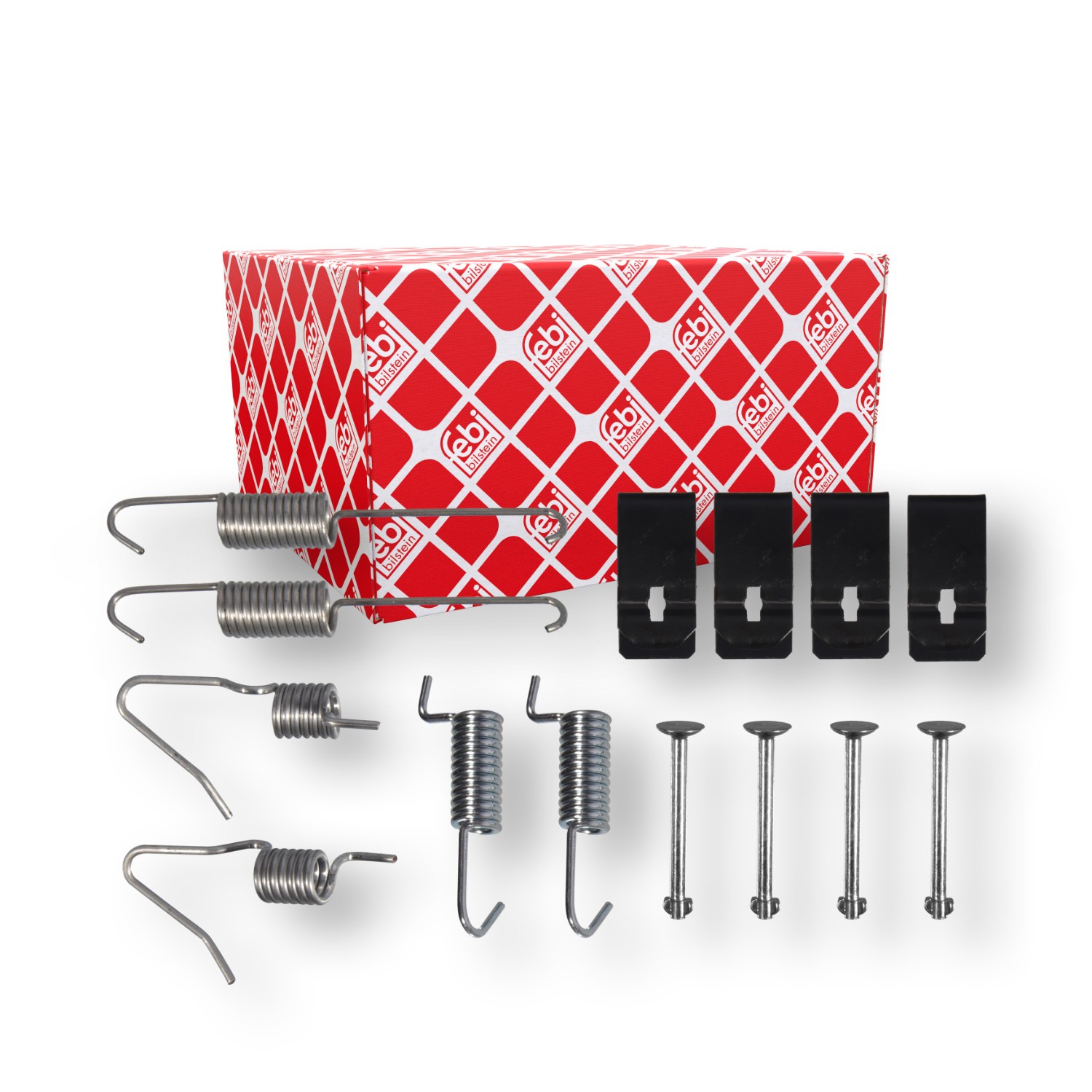 FEBI BILSTEIN Kit de acessórios, maxilas do travão 182550 FEBI BILSTEIN 182550 Kit de acessórios maxilas do travão Suzuki IGNIS originais