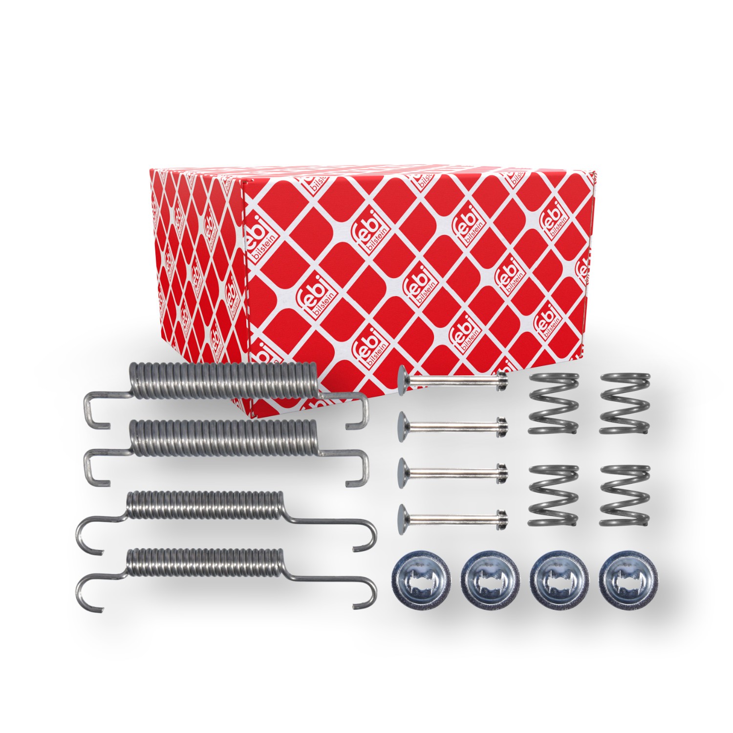 FEBI BILSTEIN Toebehoren, remschoen 182594 FEBI BILSTEIN 182594 Rem montageset Hyundai Coupe gk aan een voordelige prijs