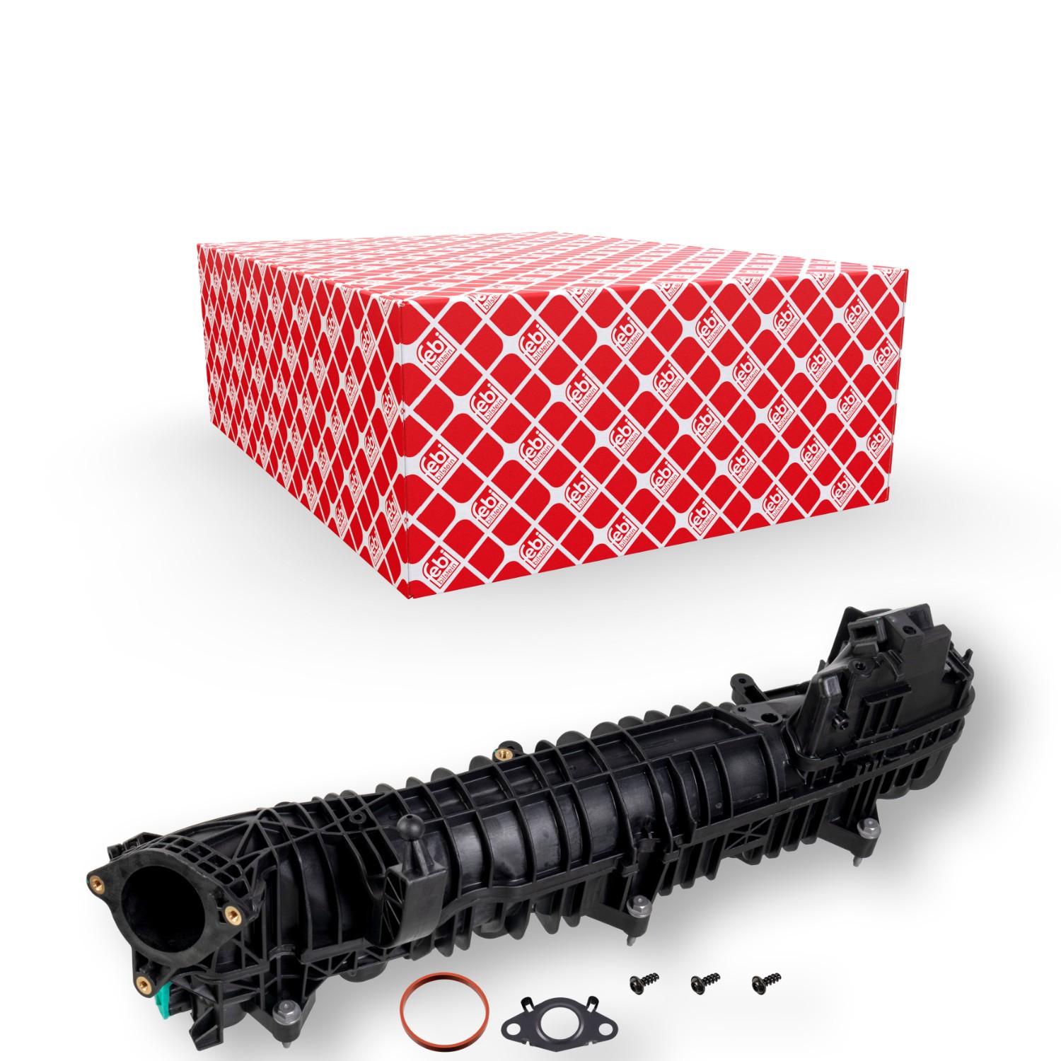FEBI BILSTEIN Frame, inlaatspruitstuk 182611 Zuigbuismodule FEBI BILSTEIN 100 182611 goedkoop