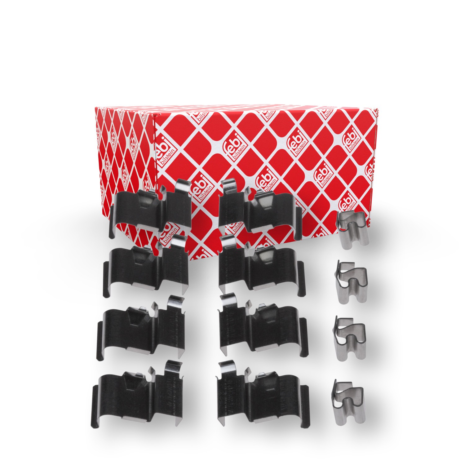 FEBI BILSTEIN Kit accessori, pastiglia freno 182756 FEBI BILSTEIN 182756 Kit accessori, pastiglia freno Toyota Land Cruiser Prado 90 originali prezzo