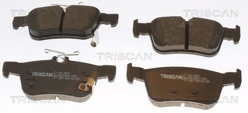 TRISCAN Brzdové doštičky/platničky 8110 40072 8110 40072 TRISCAN Športové brzdové doštičky Honda lacné