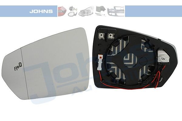 Mirror Glass, outside mirror JOHNS 95 28 37-83 JOHNS 95 28 37-83 2020 AUDI A1 passenger and driver side mirror