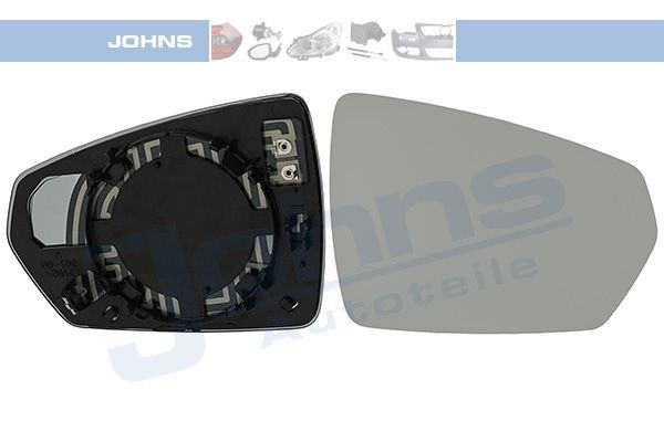 Mirror Glass, outside mirror JOHNS 95 28 38-81 JOHNS 95 28 38-81 AUDI A1 2020 wing mirror replacement