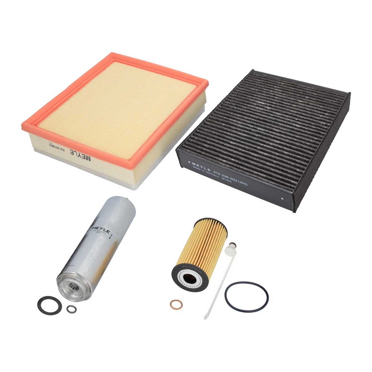MEYLE Filterset 312 330 0003/S MEYLE 3123300003/S Onderhoudspakket en filterset Audi 80 originele