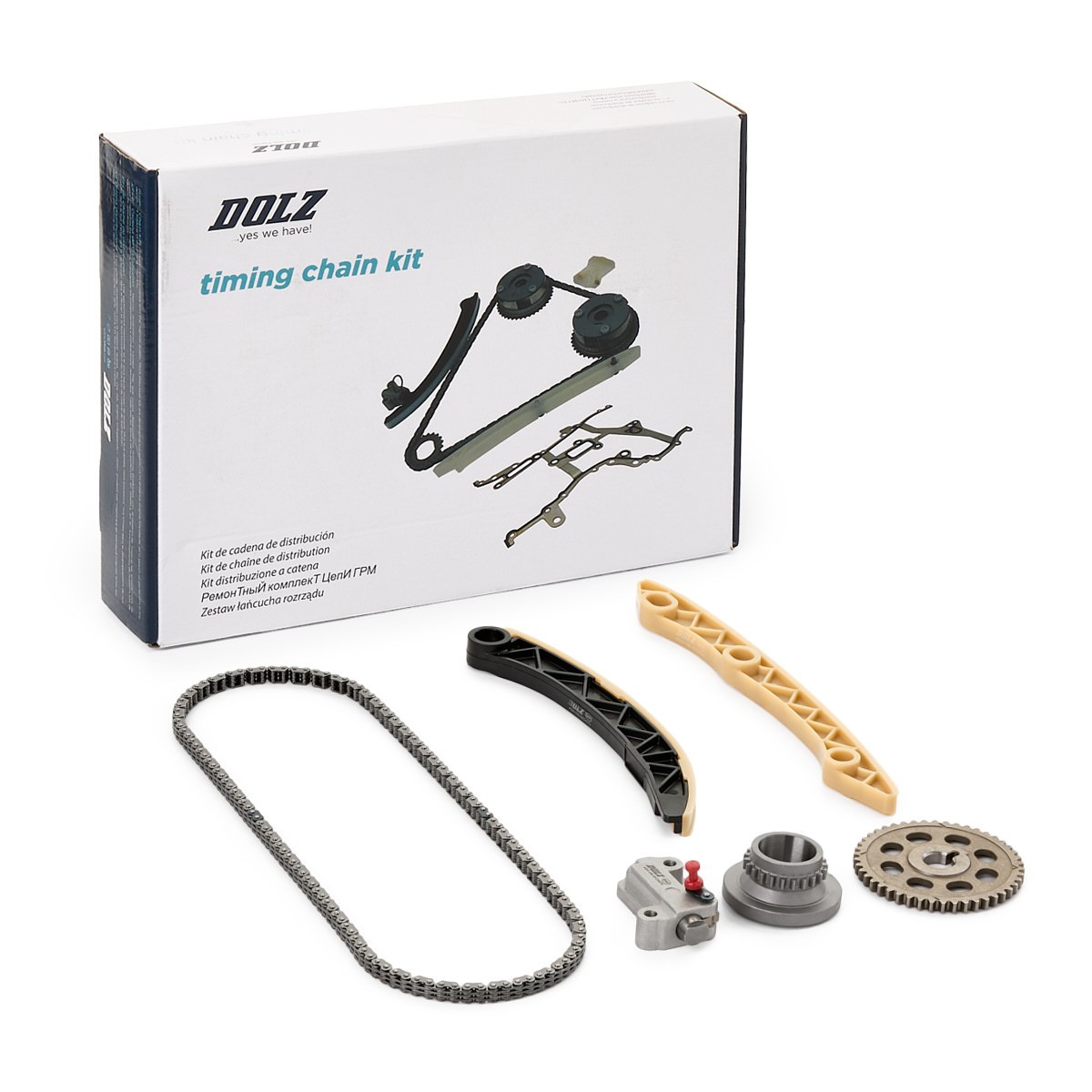 Distributiekettingset DOLZ SKCH076 DOLZ SKCH076 Distributieketting HONDA FR-V 2009