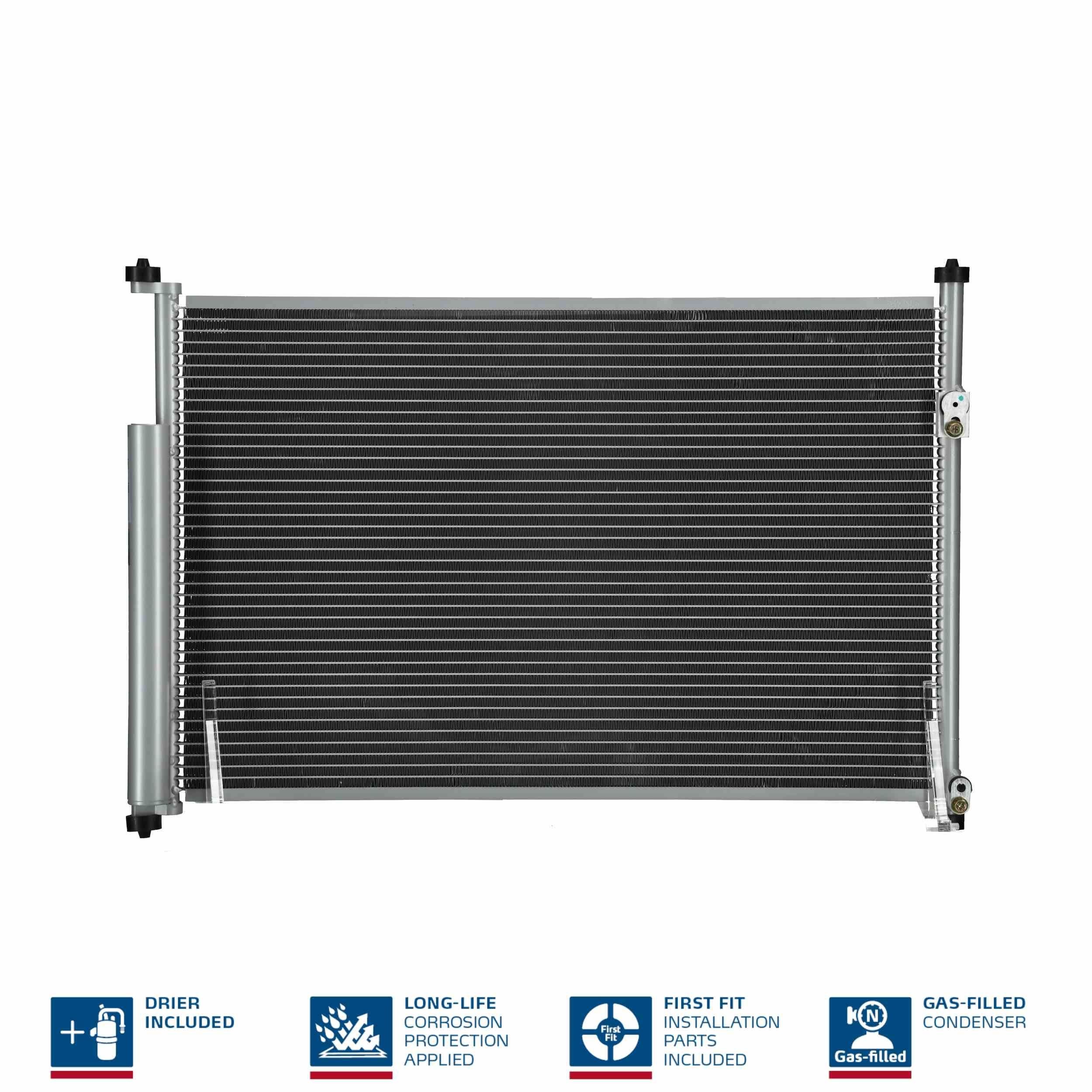 NISSENS Kondensator, klimaanlæg 940012 NISSENS 940012 originale Alto K10 I Aircondition kondensator hvad koster